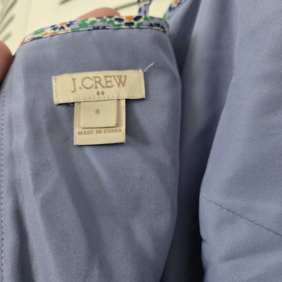 J. Crew Factory Medallion Stain-glass Geo Slip Dress With Pockets 8 - Picture 6 of 8